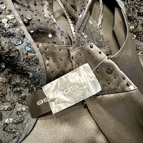 Women’s Spense Black 2 Piece Sequin Dress - Size 10 - NWT - Picture 8 of 8